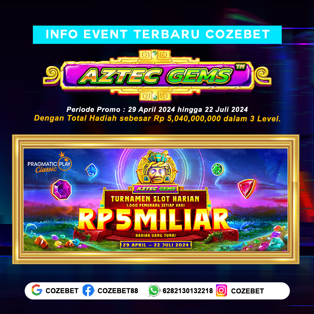 Cozebet Slot: Besar Daftar Bonus Sekarang Raih Dan