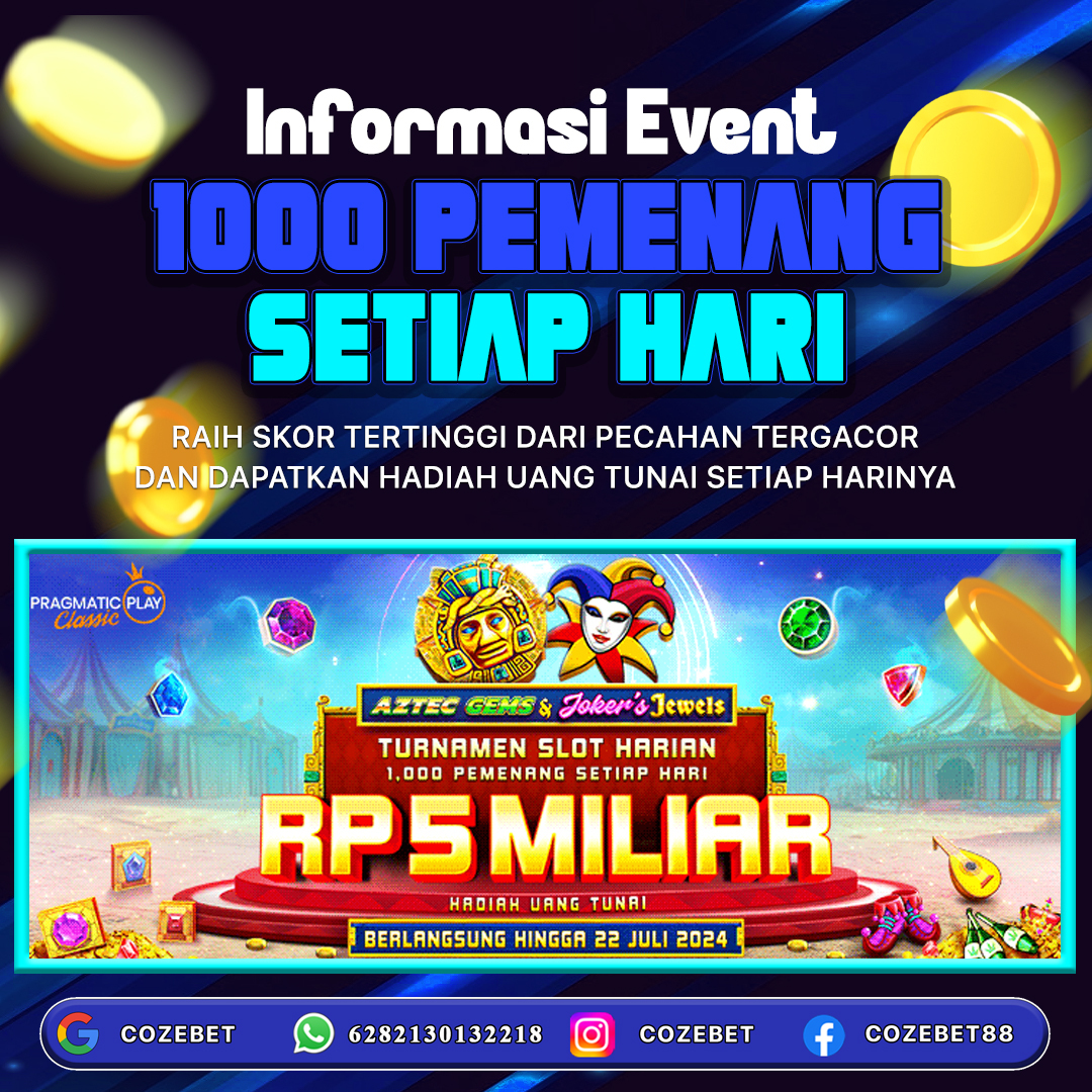 Cozebet Rtp Slot: Setiap Hari Kemenangan Dapatkan Besar