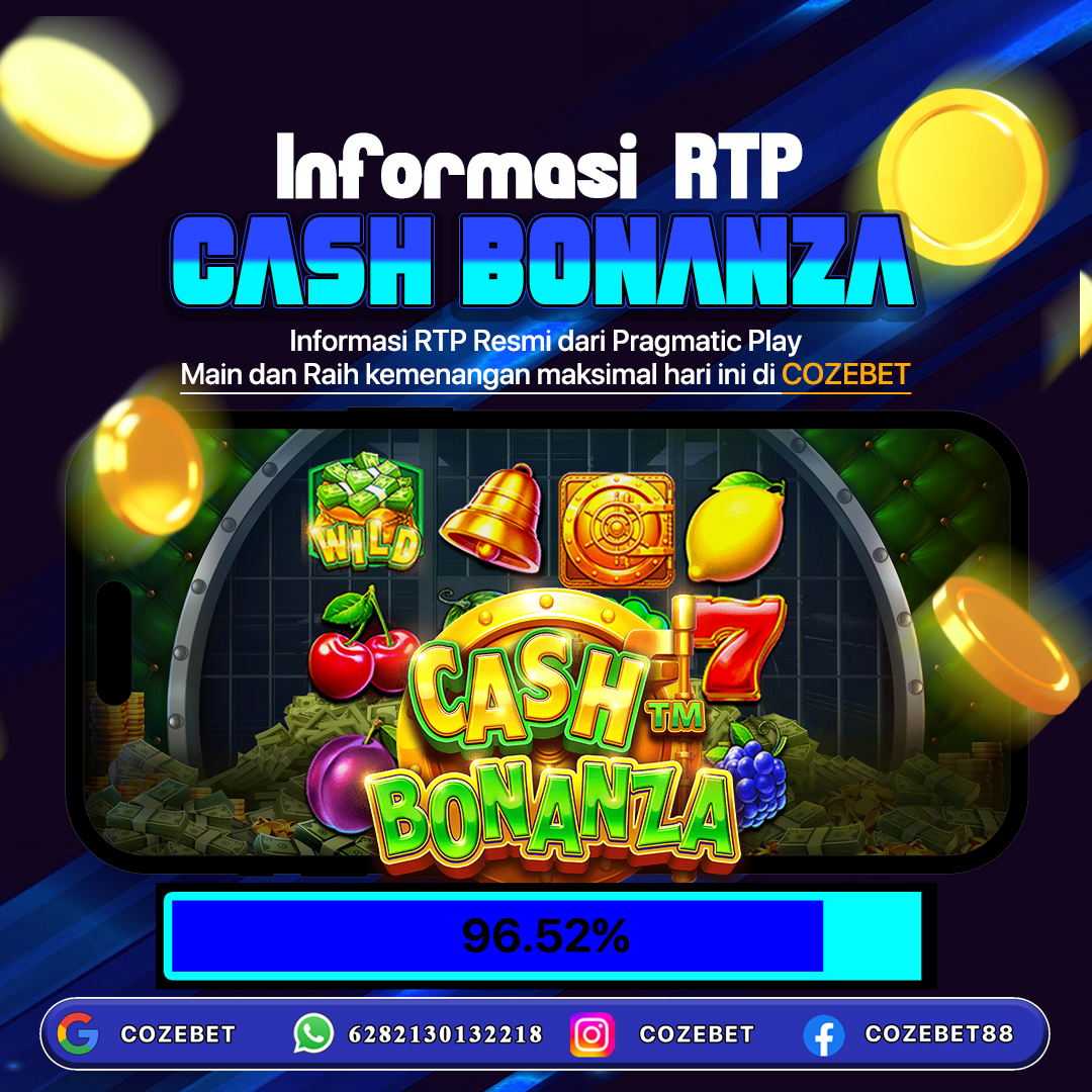 Cozebet Slot: Hari Bonus Setiap Dengan Game Mainkan
